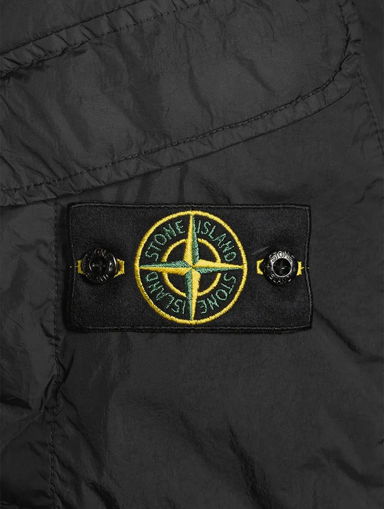 STONE ISLAND Nylon Hooded Down Jacket