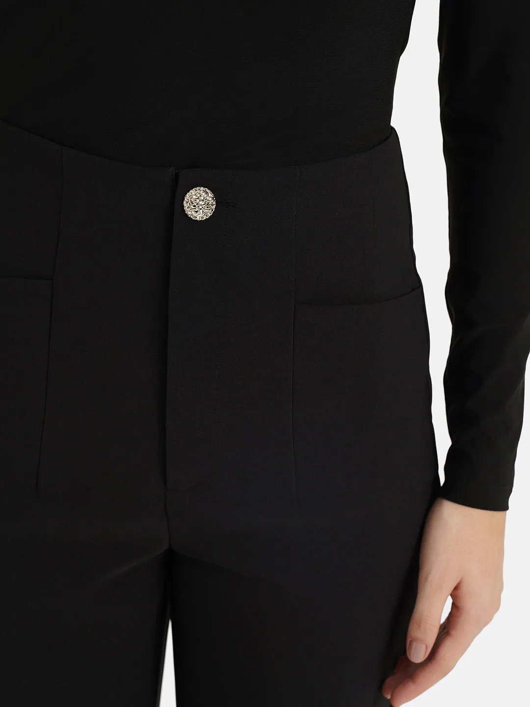 Straight Fit Trouser With Pockets