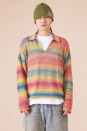 Striped Rainbow Sweater