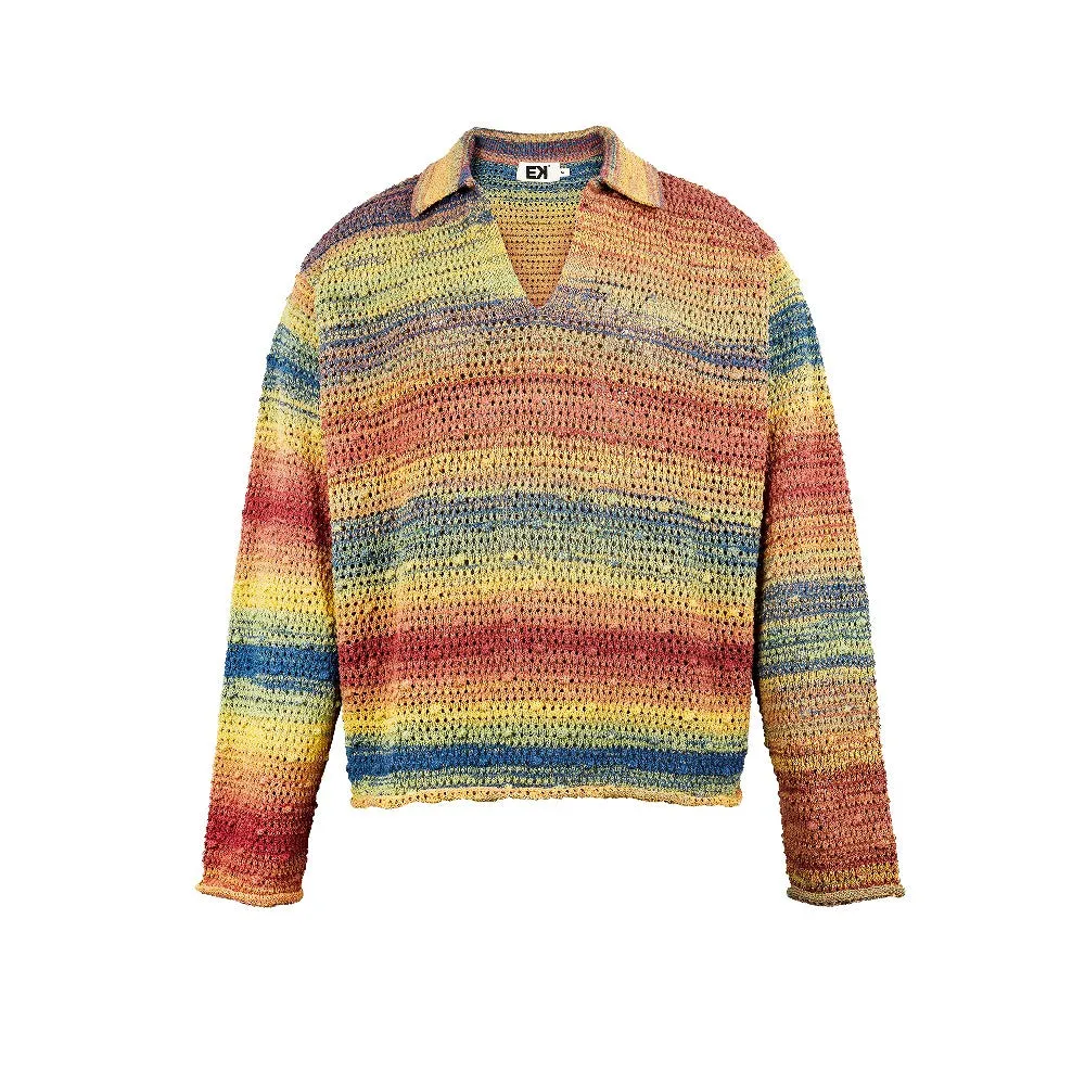 Striped Rainbow Sweater