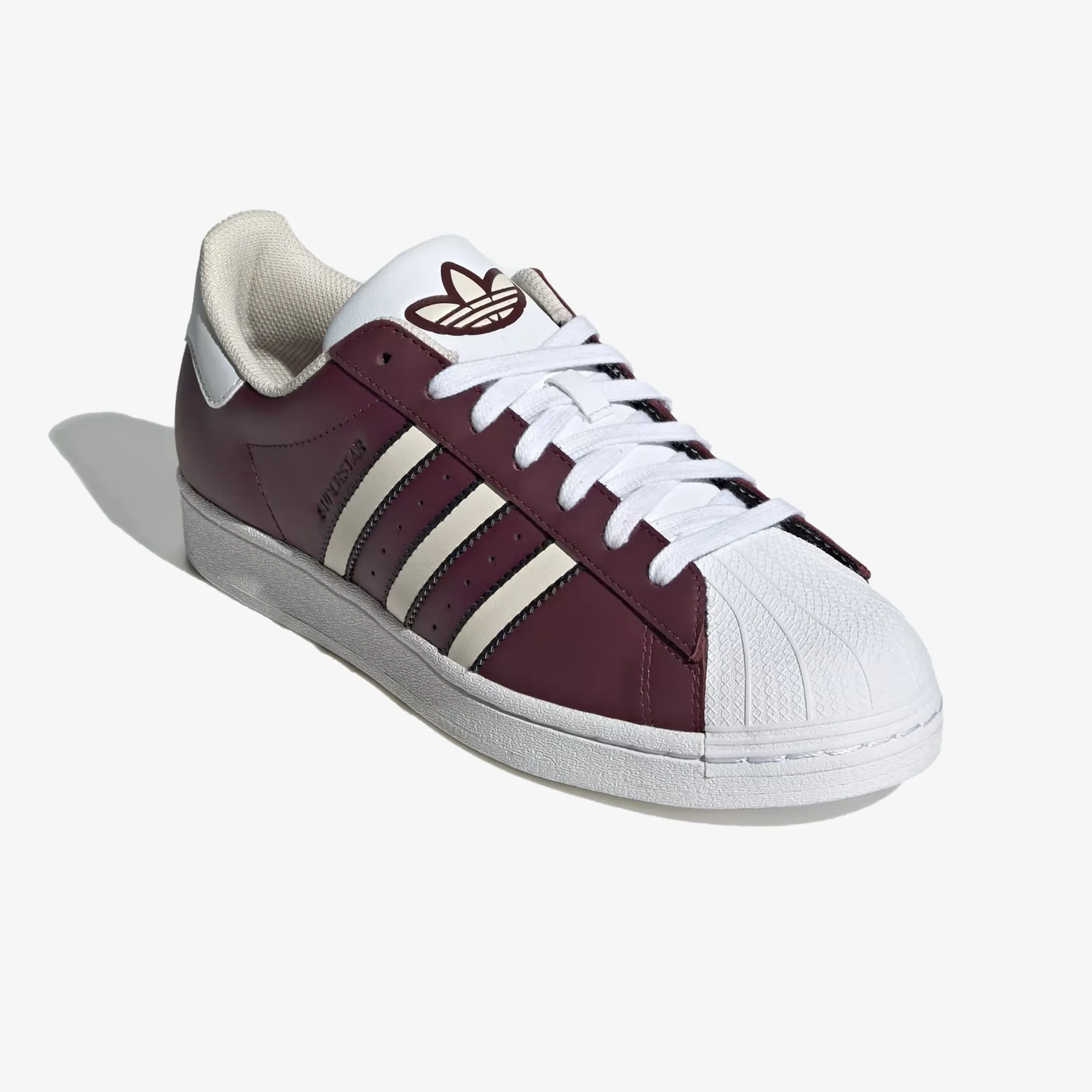 SUPERSTAR 'MAROON/WONDER WHITE/WHITE'