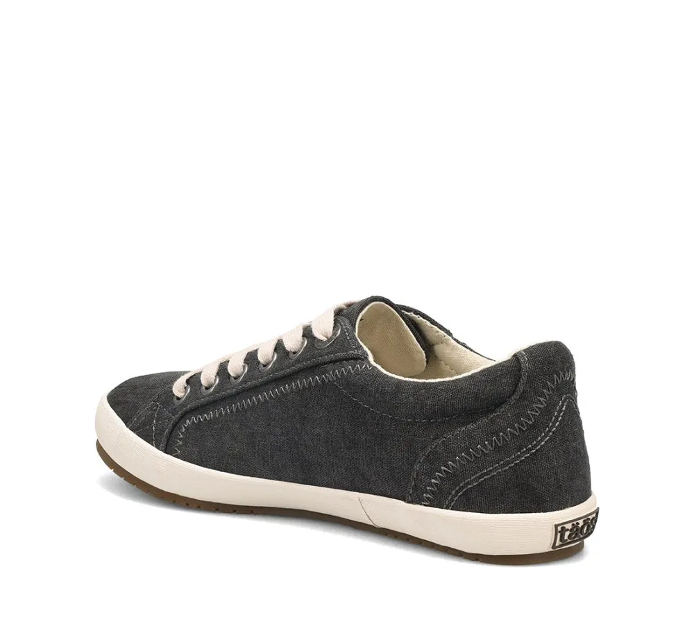 Taos Women's Star - Charcoal Wash Canvas (Wide Width)