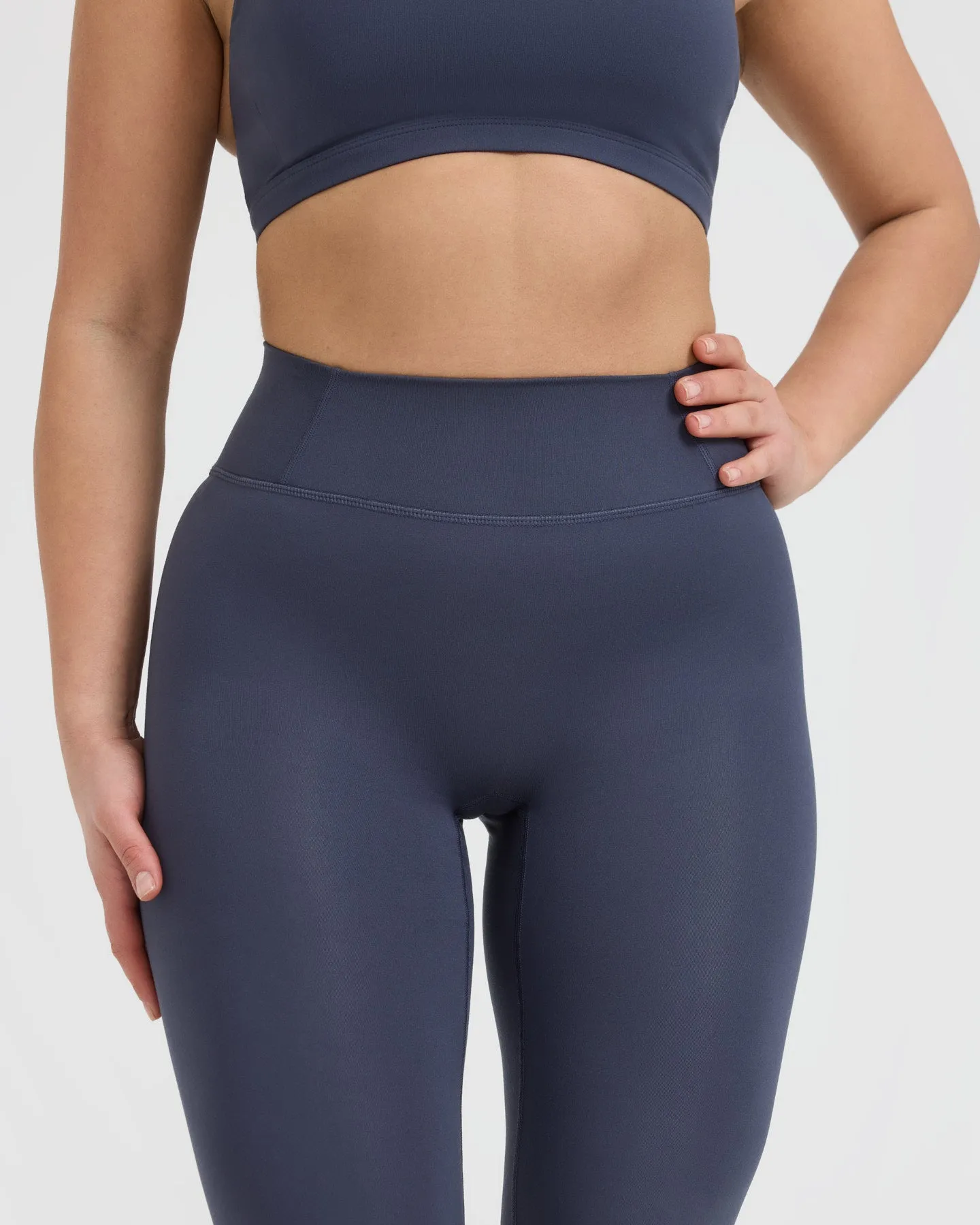 Timeless High Waisted Leggings | True Blue