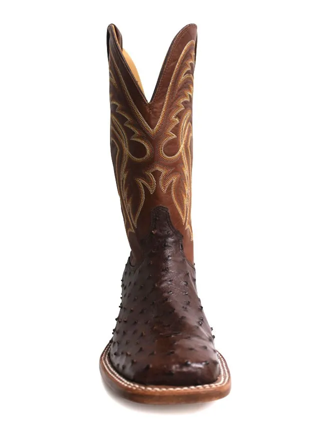 Tony Lama Mens Bourbon Full Quill Ostrich Boots