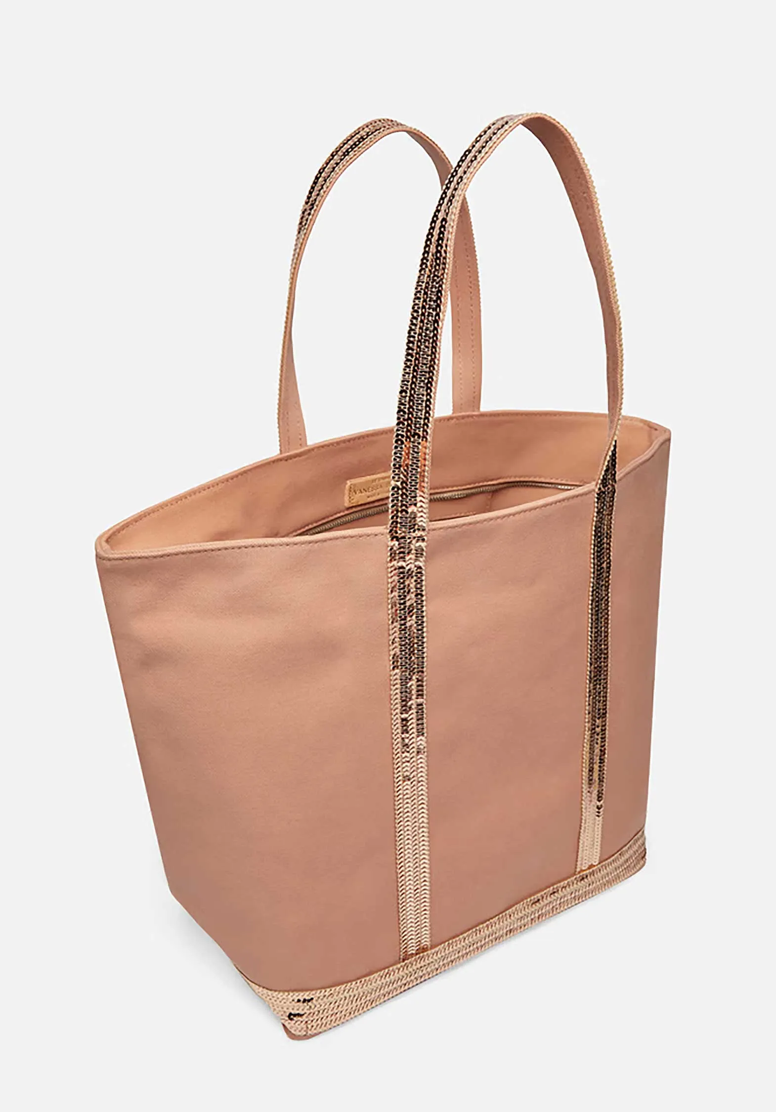 Tote Bag Cabas L Ve01-v40409 Rose-Poudre