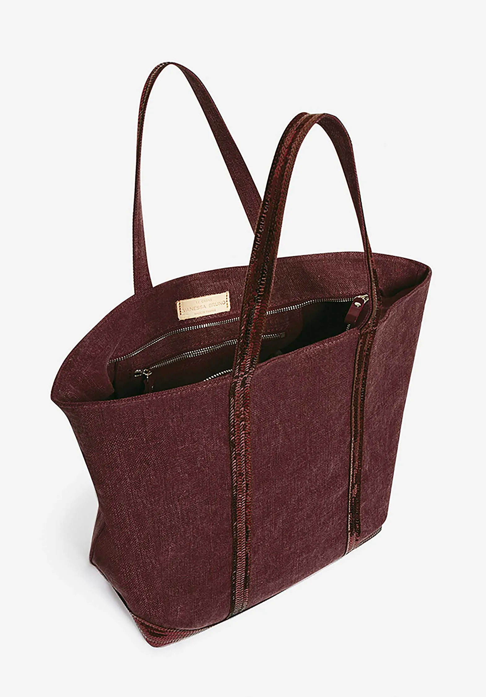 Tote Bag Cabas L Ve31-v40409 Prune