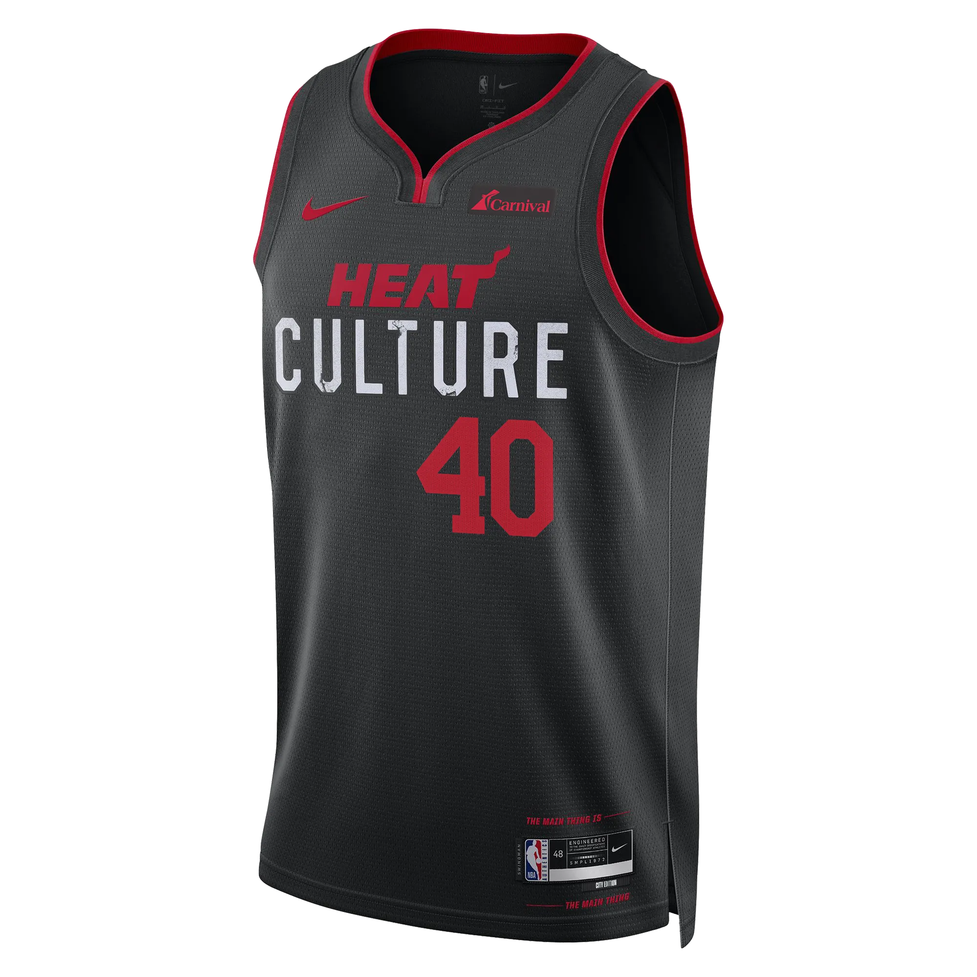 Udonis Haslem Nike HEAT Culture Swingman Jersey