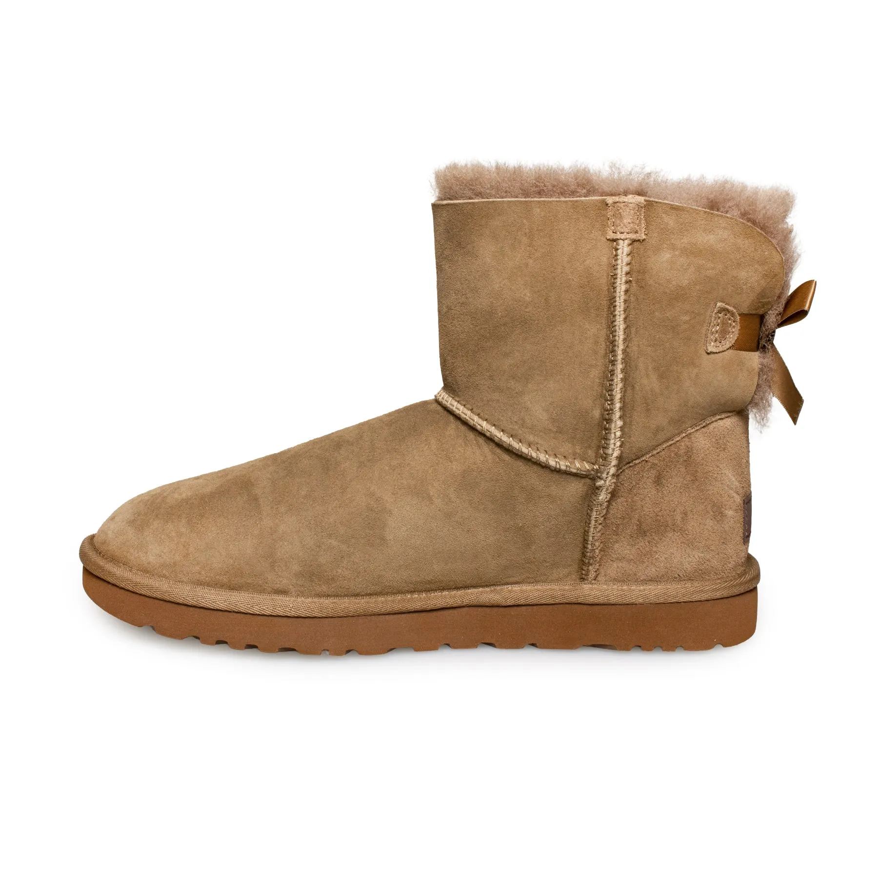 UGG Mini Bailey Bow II Hickory Boots - Women's