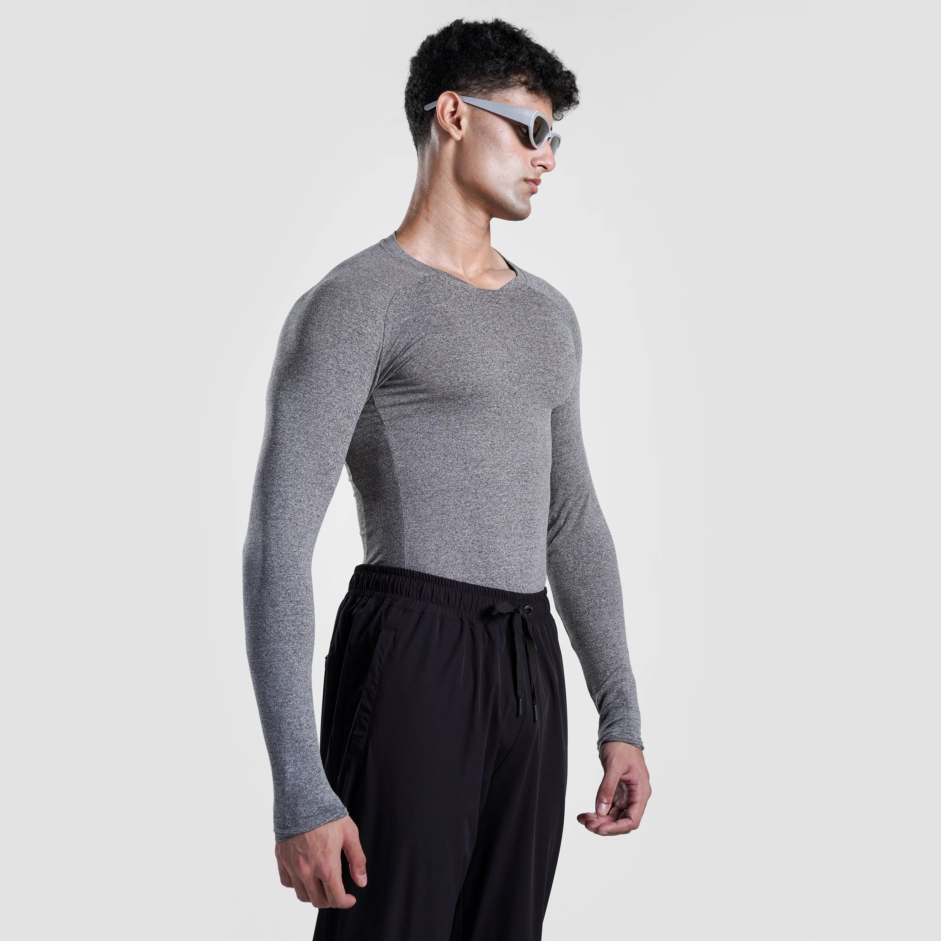 Ultimate Compression Long Sleeves (Charcoal)