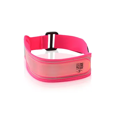 Unisex Life Sports Good LED Flex LED Light Armband Pink