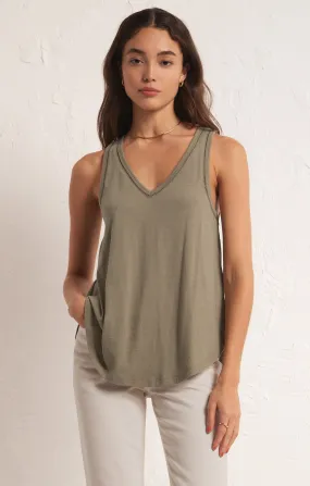 Vagabond Lace Trim Tank