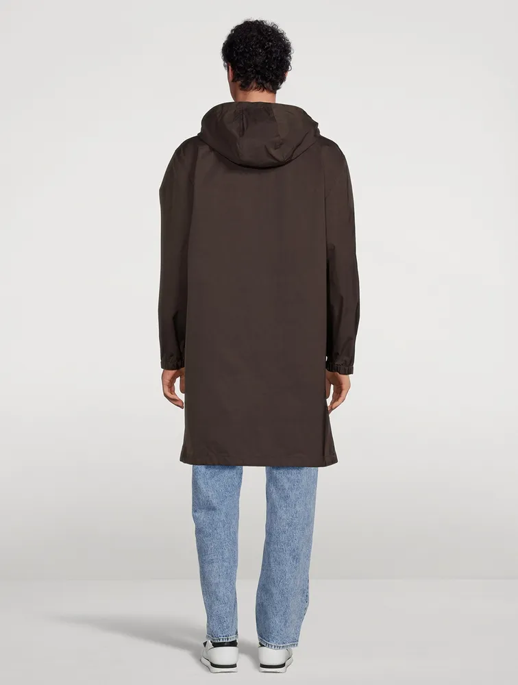 VALENTINO Hooded Raincoat