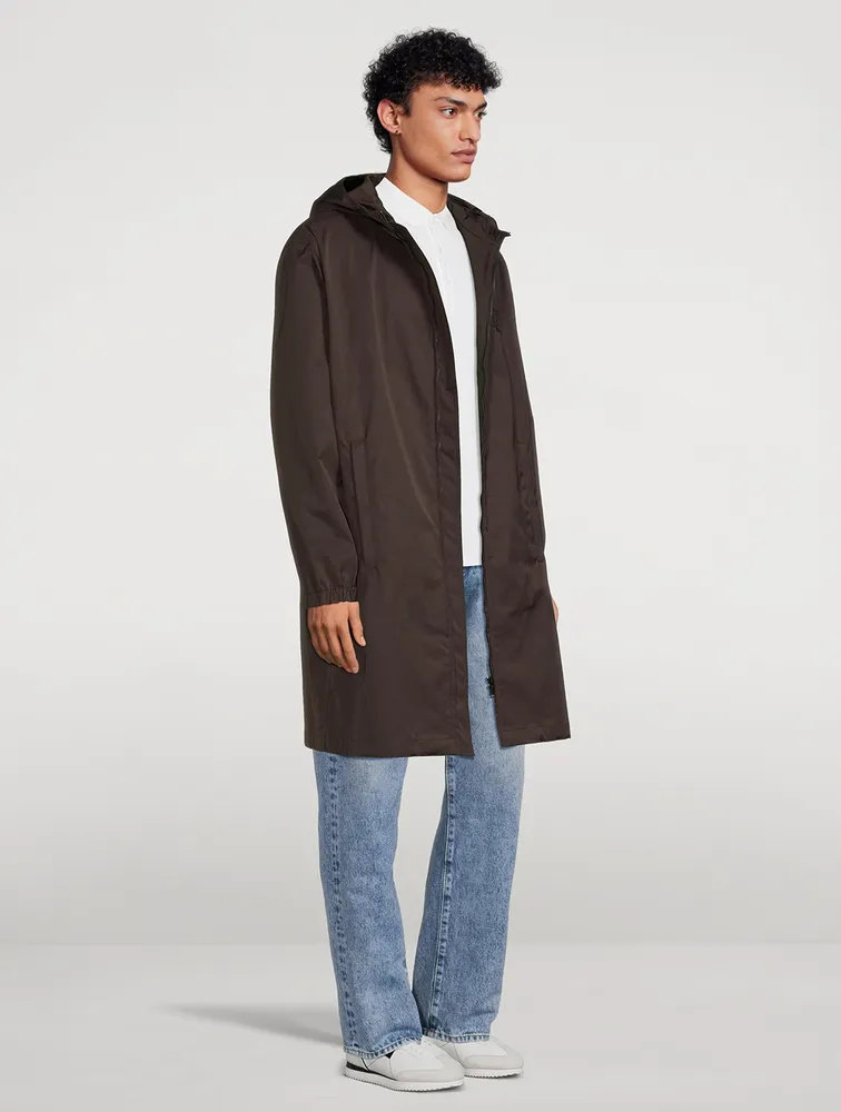 VALENTINO Hooded Raincoat