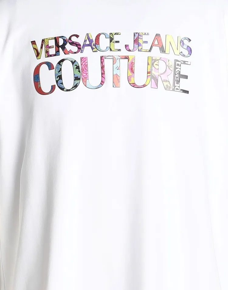 VERSACE JEANS  |Short Sleeves Logo T-Shirts