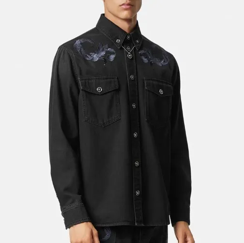 VERSACE  |Long Sleeves Luxury Shirts