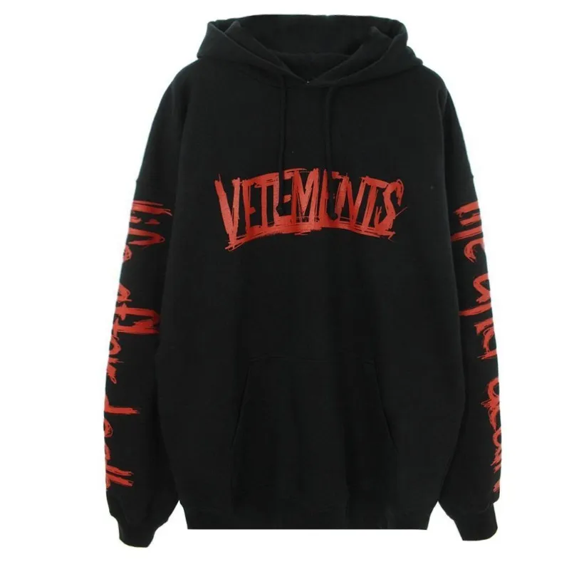 VETEMENTS  |Pullovers Street Style Long Sleeves Plain Hoodies