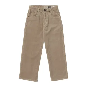 Volcom Big Boys Billow Corduroy Pants - Khaki