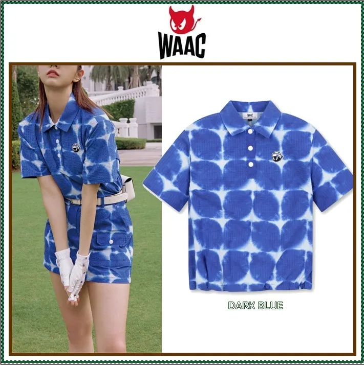 WAAC  |Street Style Short Sleeves Logo Shirts & Blouses