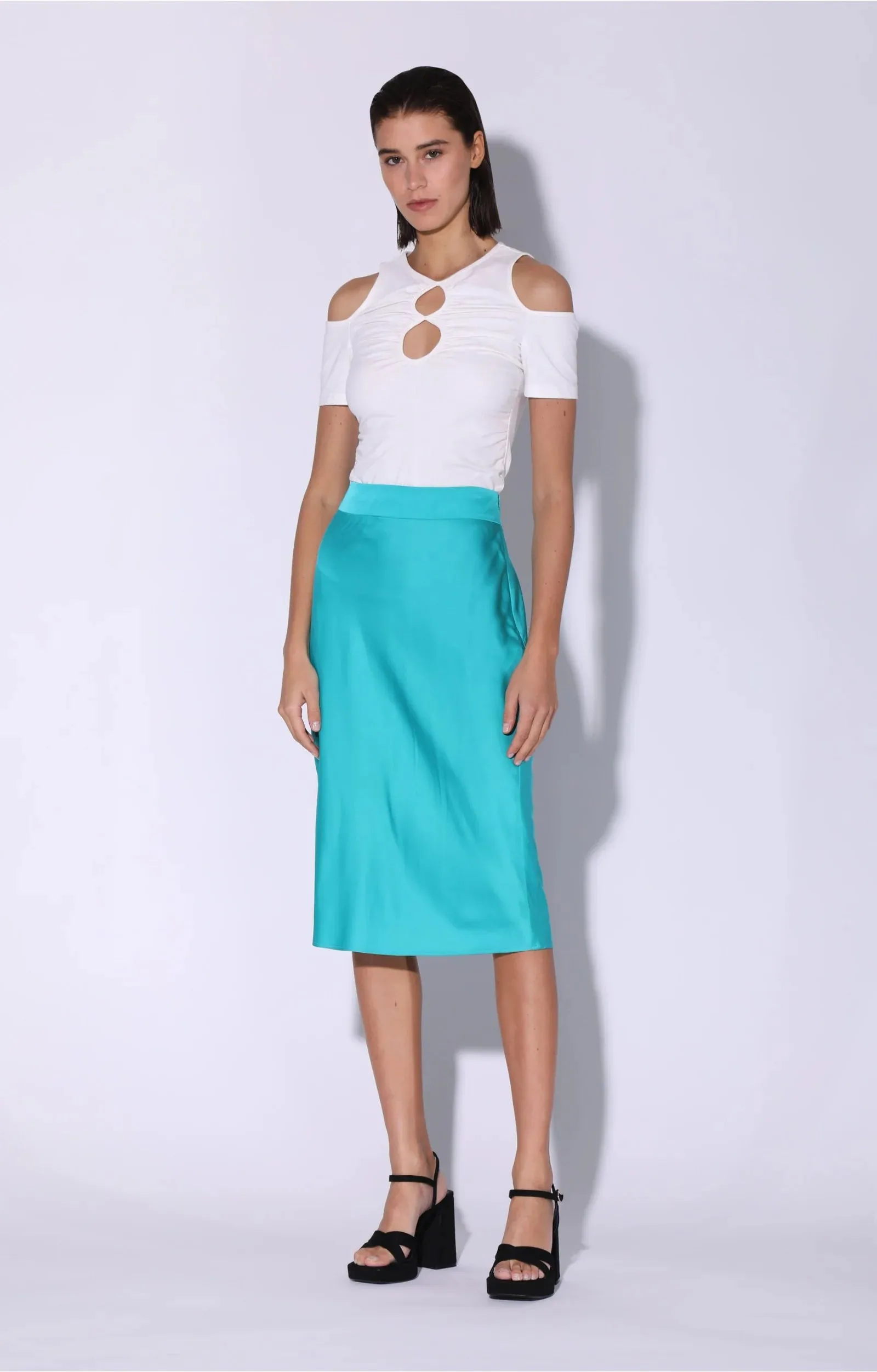 Walter Baker Daya Skirt in Turquoise