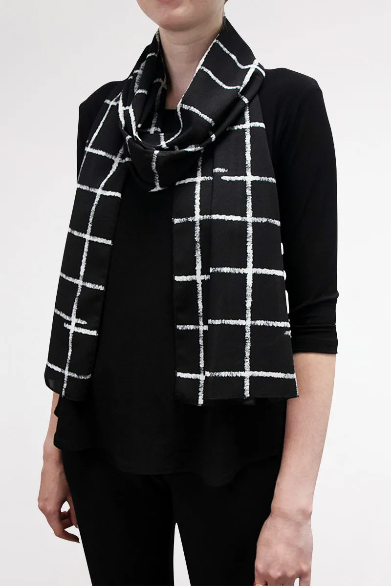 Whisper Scarf | Crosshatch Large