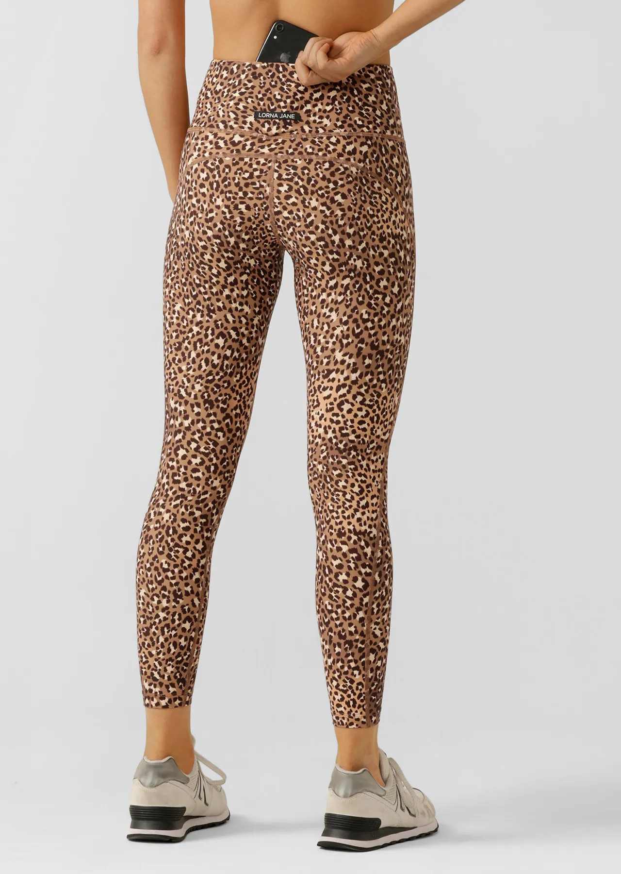 Wild Side Phone Pocket Ankle Biter Leggings | Tights and Leggings | Lorna Jane New Zealand