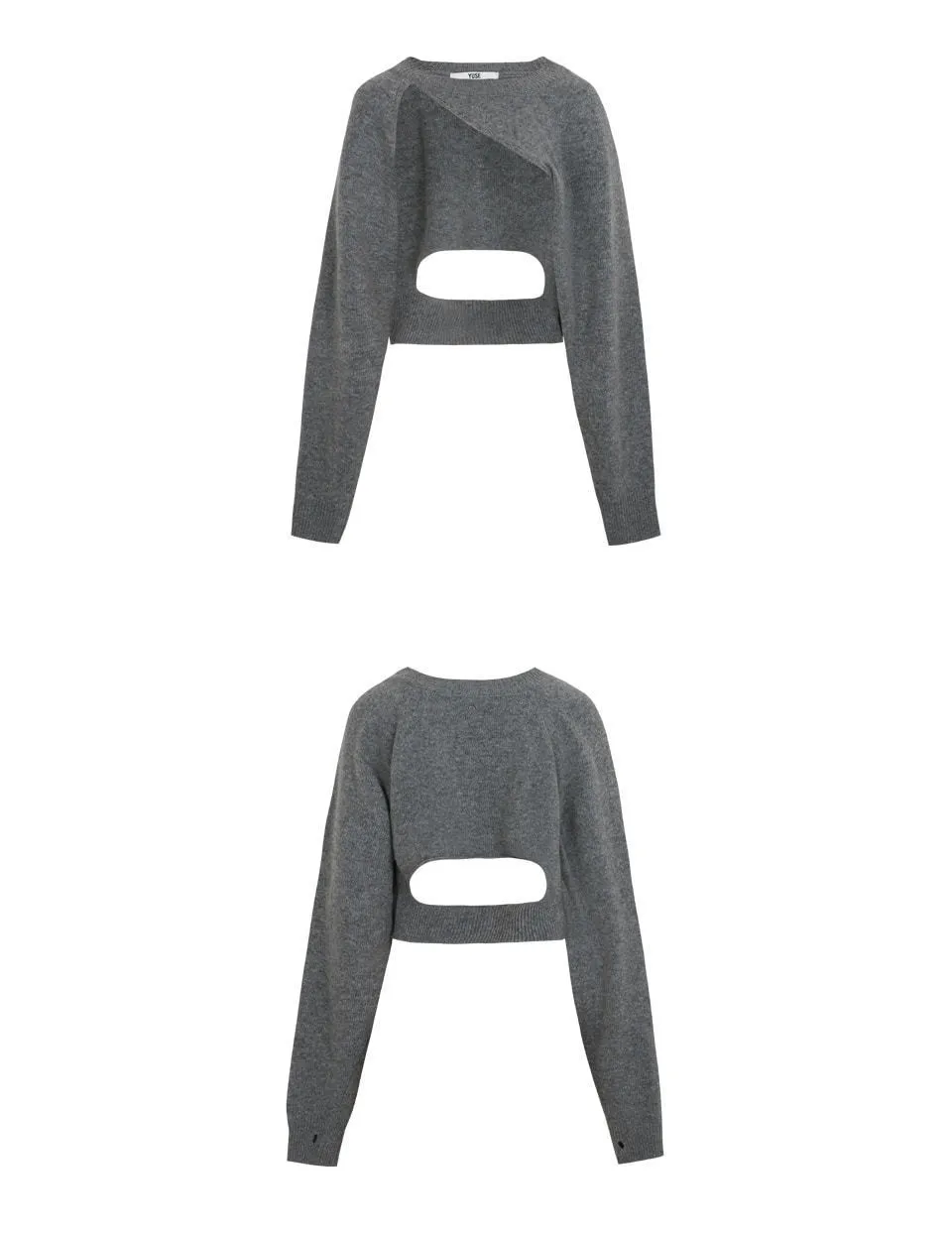 YUSE  |Long Sleeves Plain Cardigans