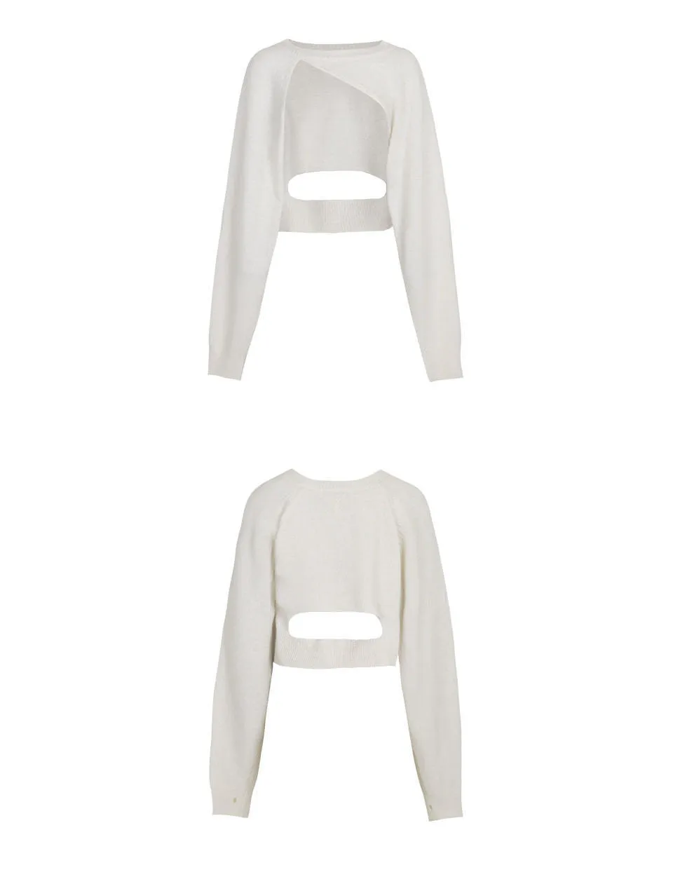 YUSE  |Long Sleeves Plain Cardigans