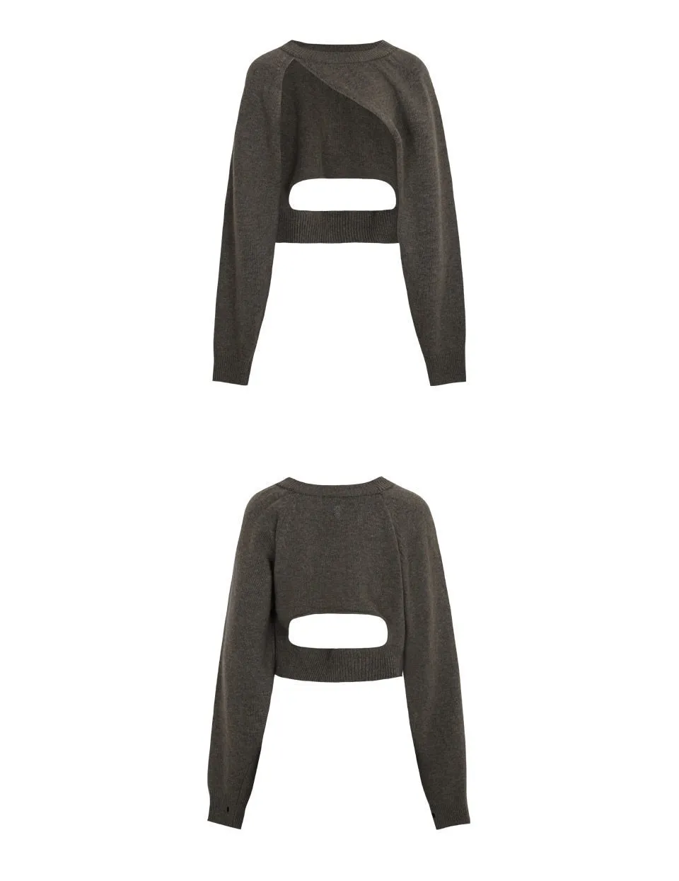 YUSE  |Long Sleeves Plain Cardigans