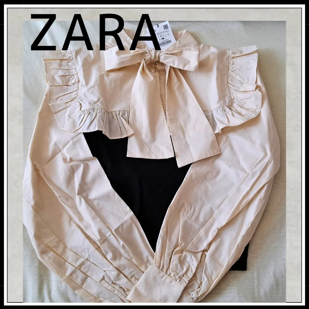 ZARA  |Long Sleeves Shirts & Blouses