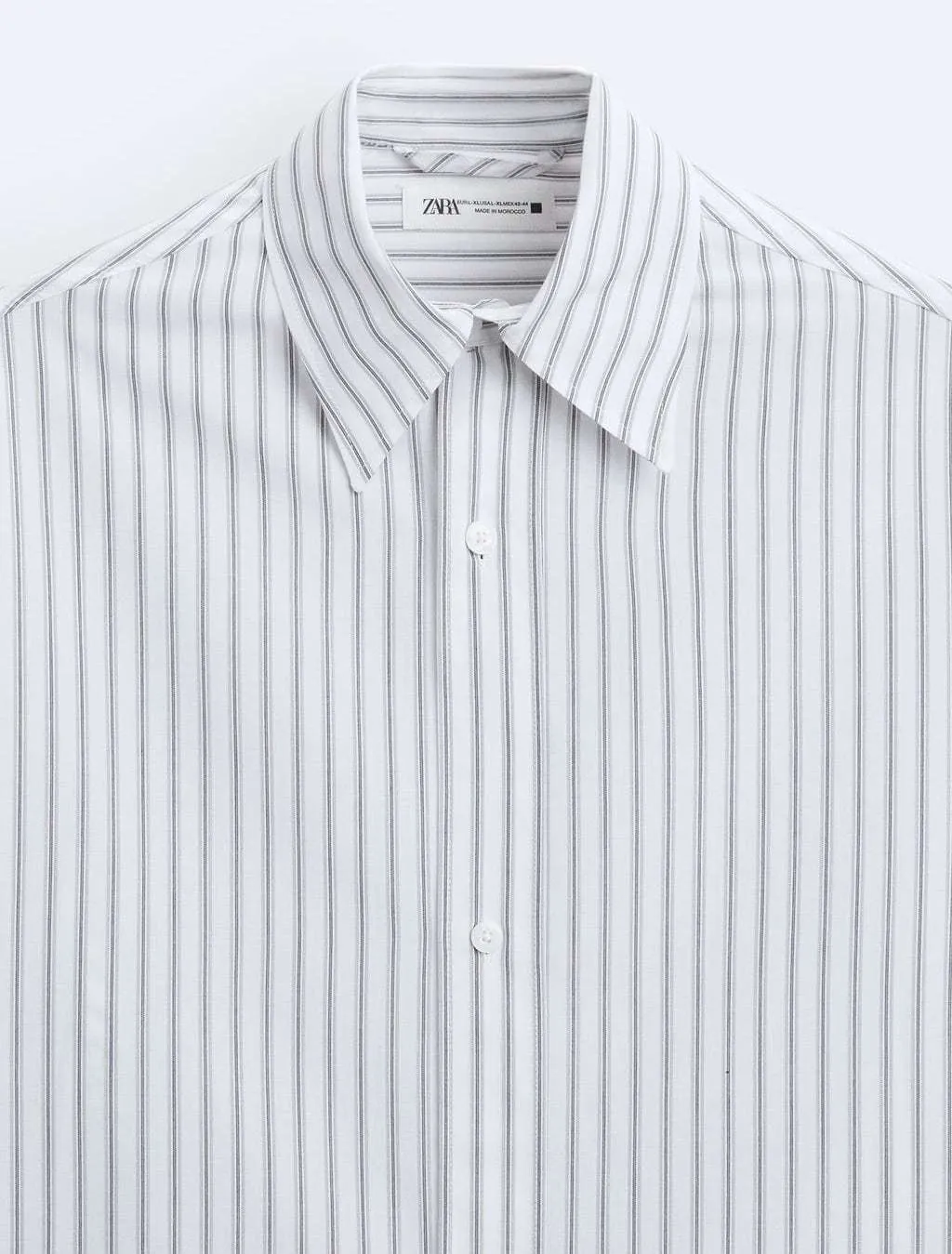 ZARA  |Stripes Long Sleeves Shirts