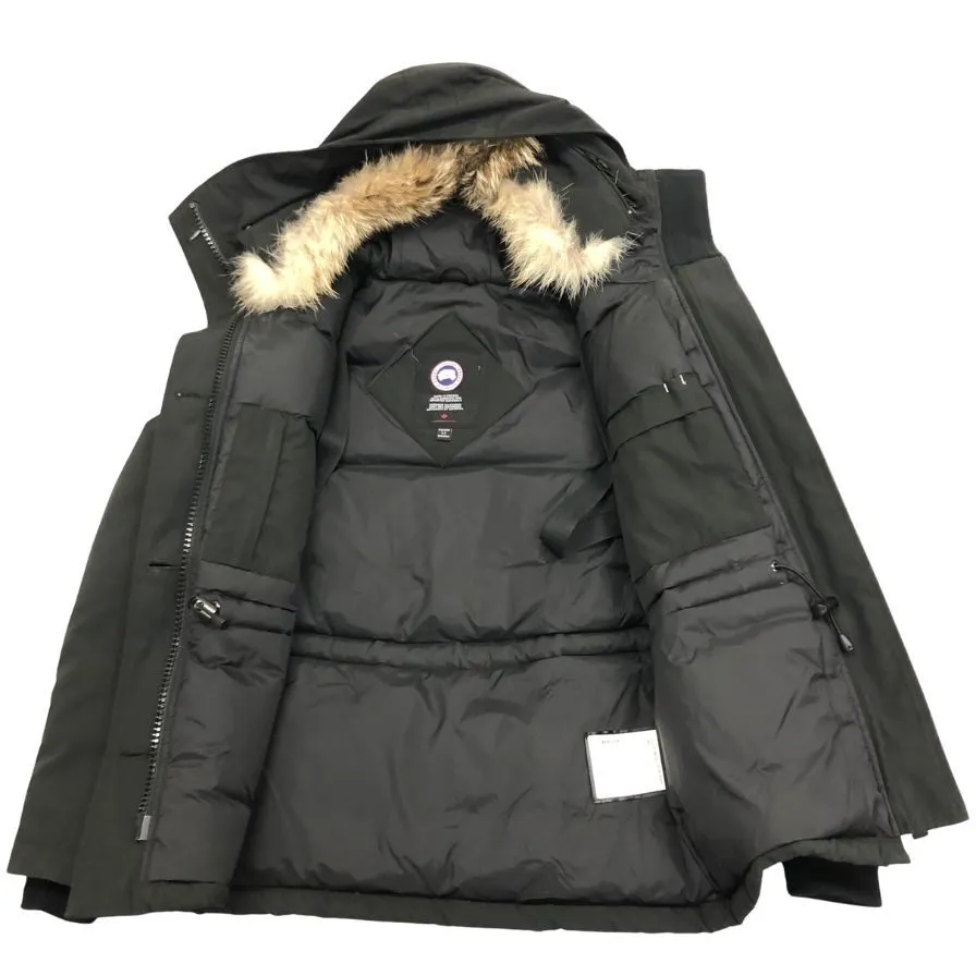 美品◆カナダグース ダウンジャケット 2530LA モンテベロパーカー サイズS レディース ブラック CANADA GOOSE MONTEBELLO PARKA 【AFB35】